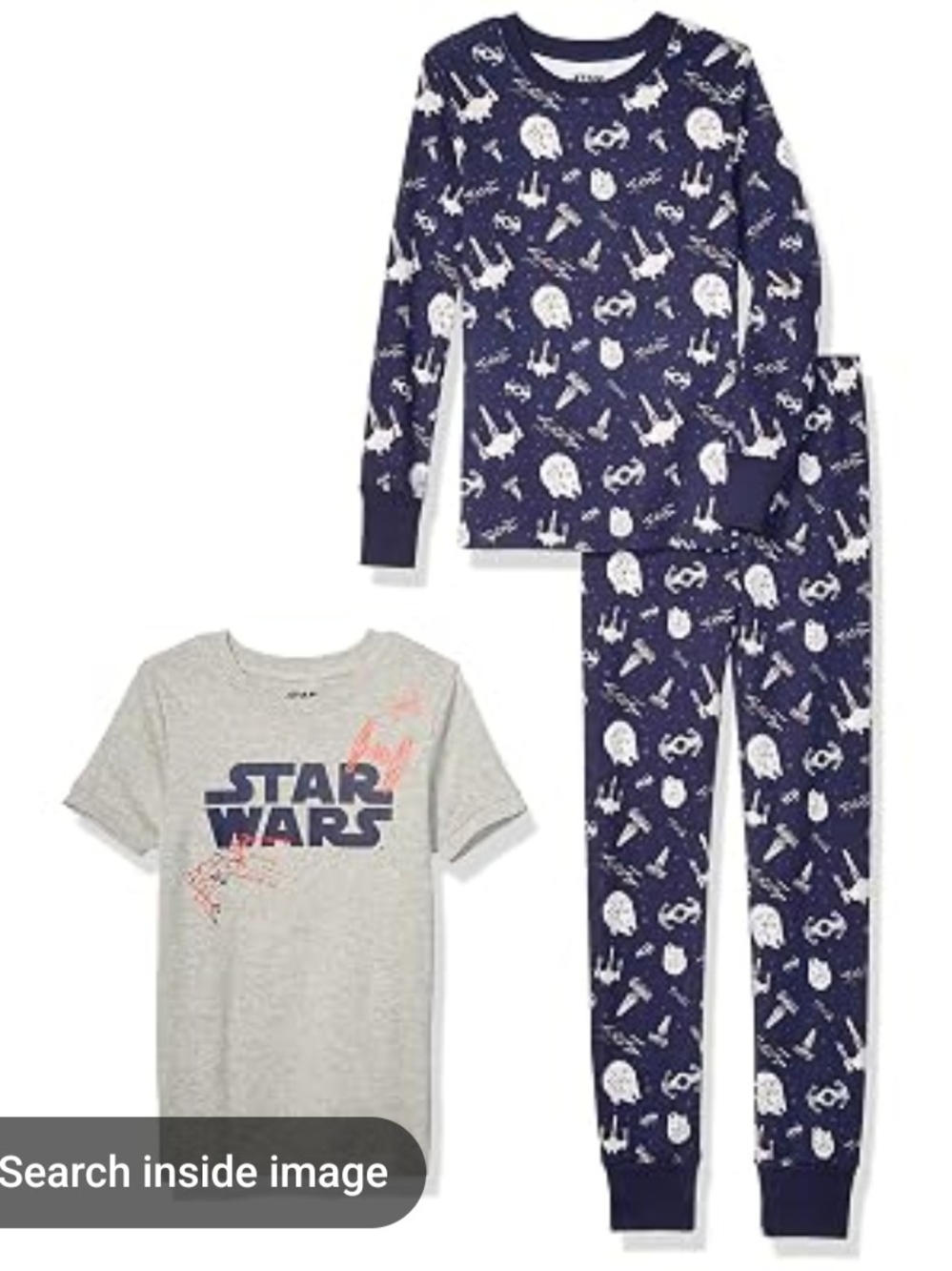 NWT Star Wars Three-Piece Pajama Set